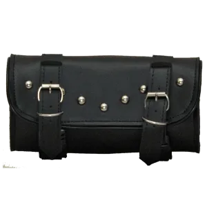 VS112H Vance Leather Hard Shell 2 Strap Studded Tool Bag with Quick Releases