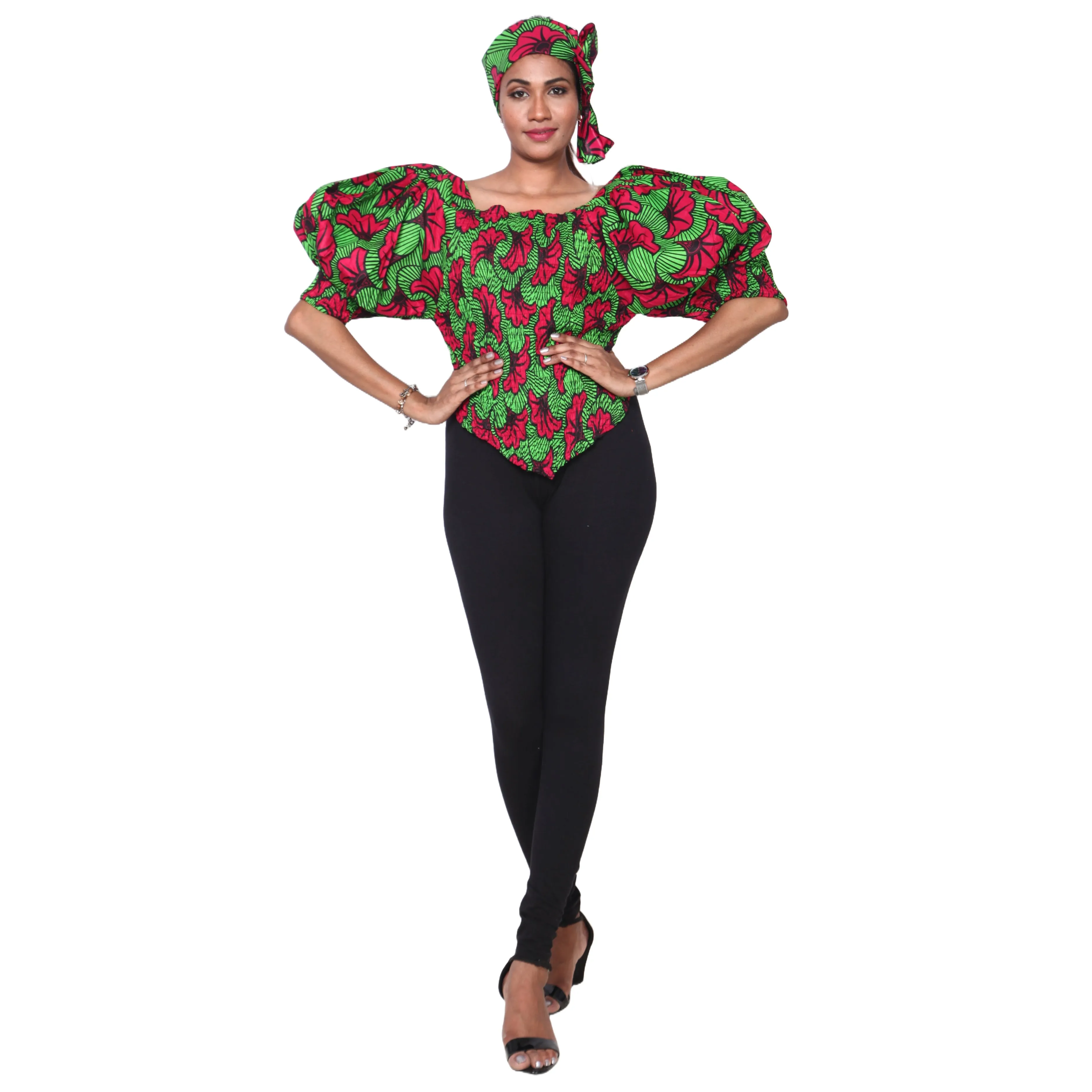 Women's Puff Sleeve Top -- FI-18