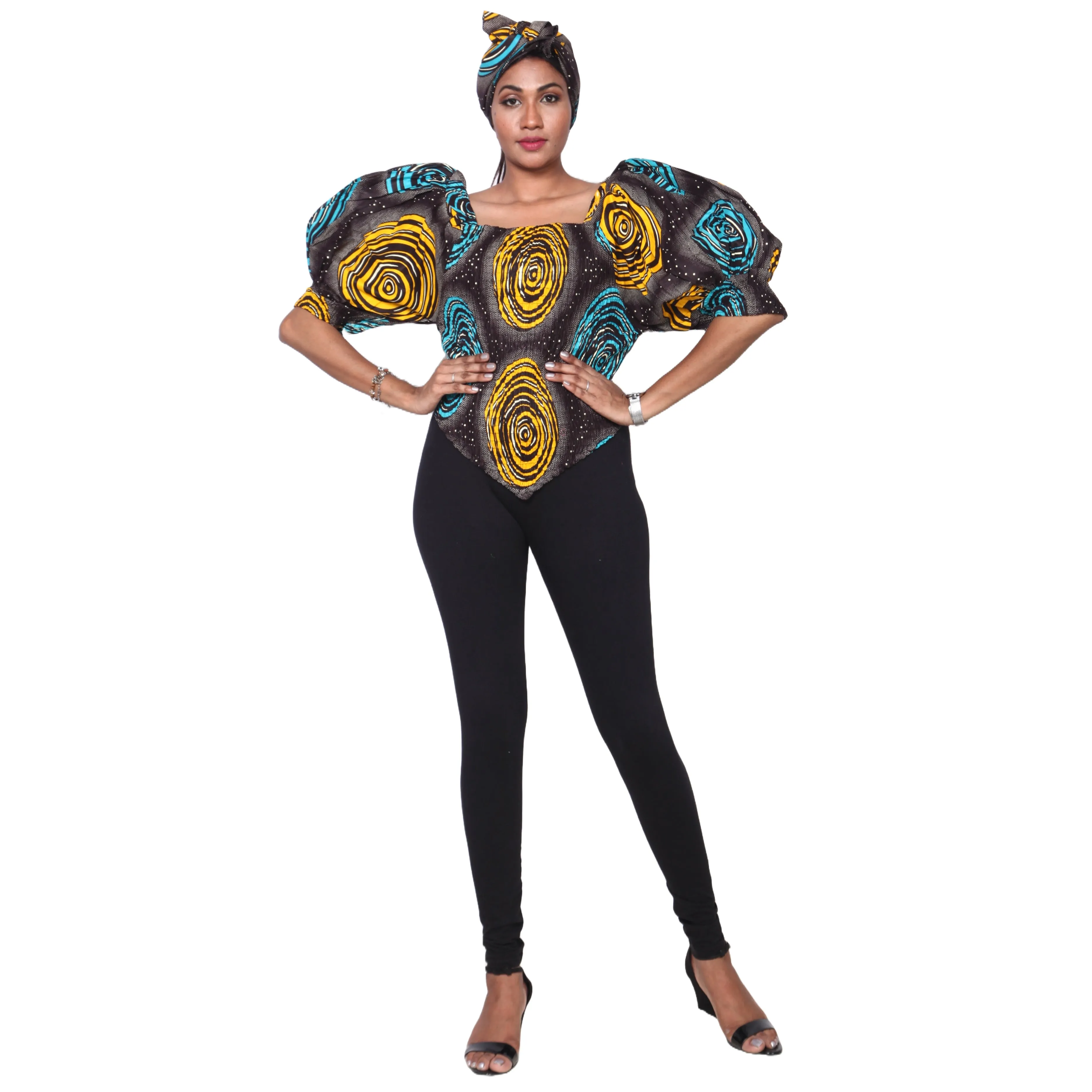 Women's Puff Sleeve Top -- FI-18