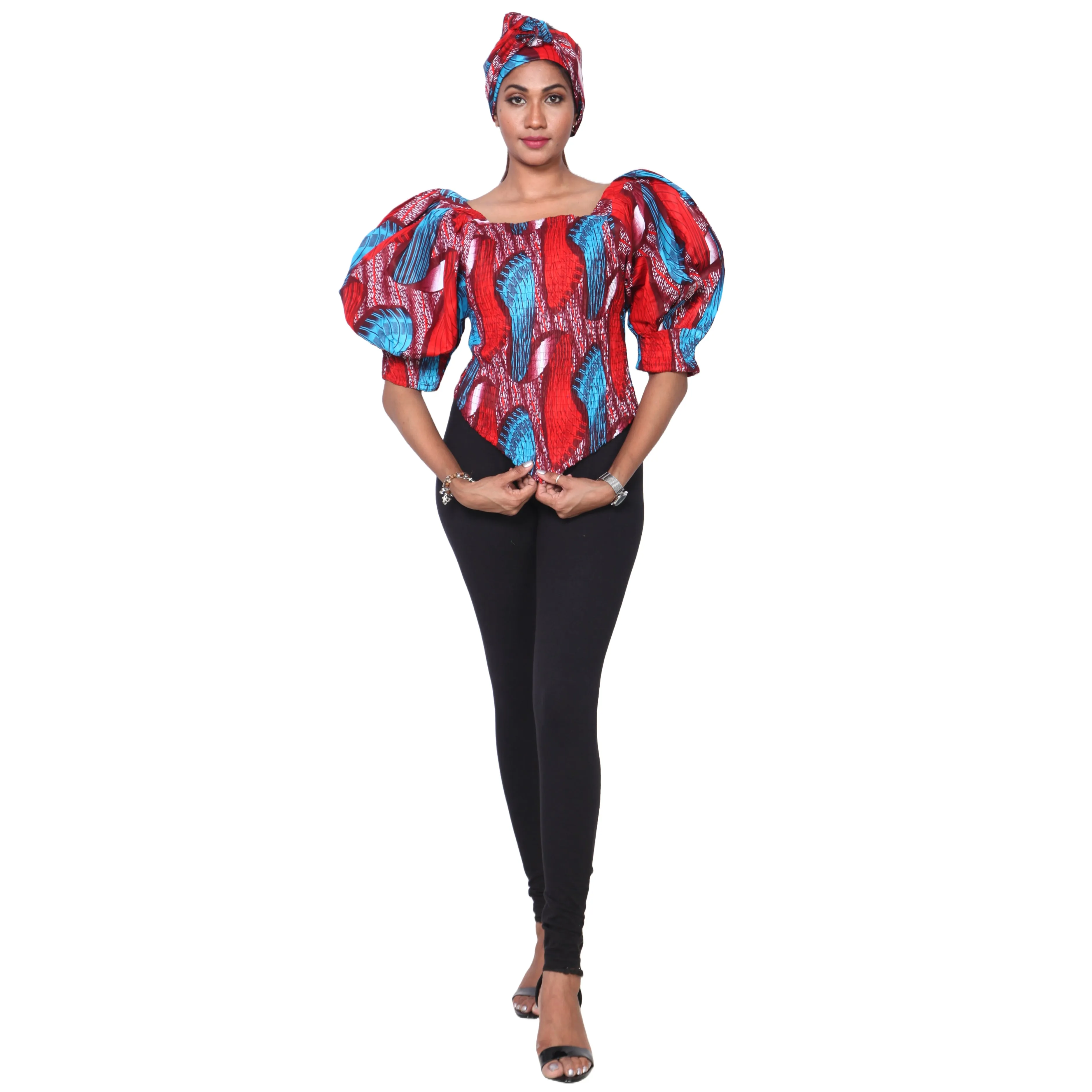 Women's Puff Sleeve Top -- FI-18