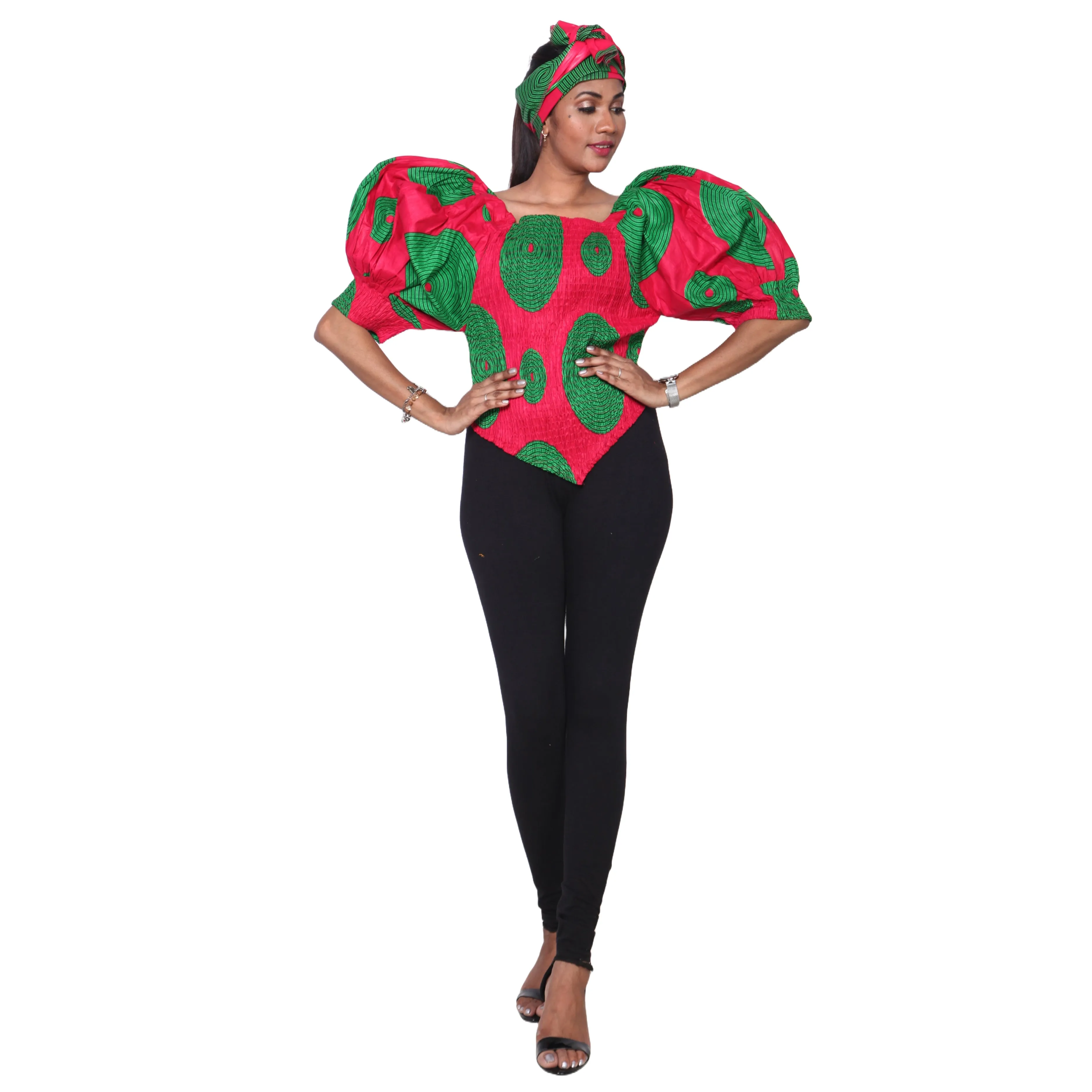 Women's Puff Sleeve Top -- FI-18