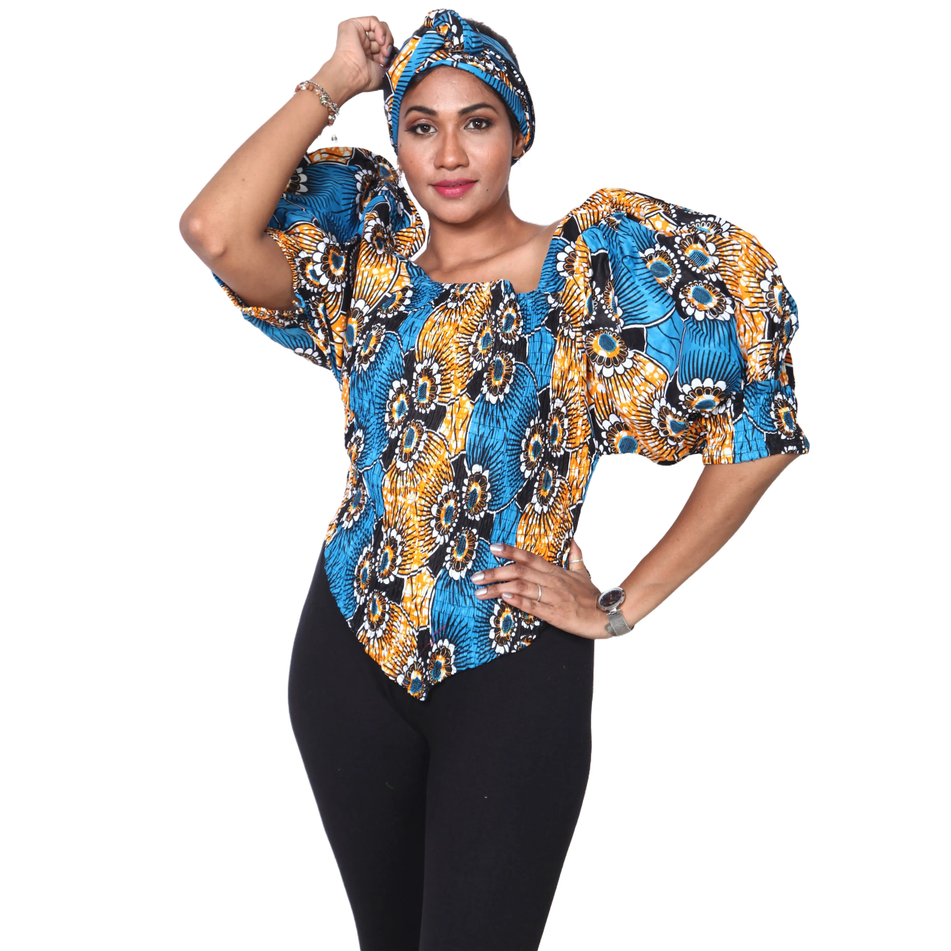 Women's Puff Sleeve Top -- FI-18