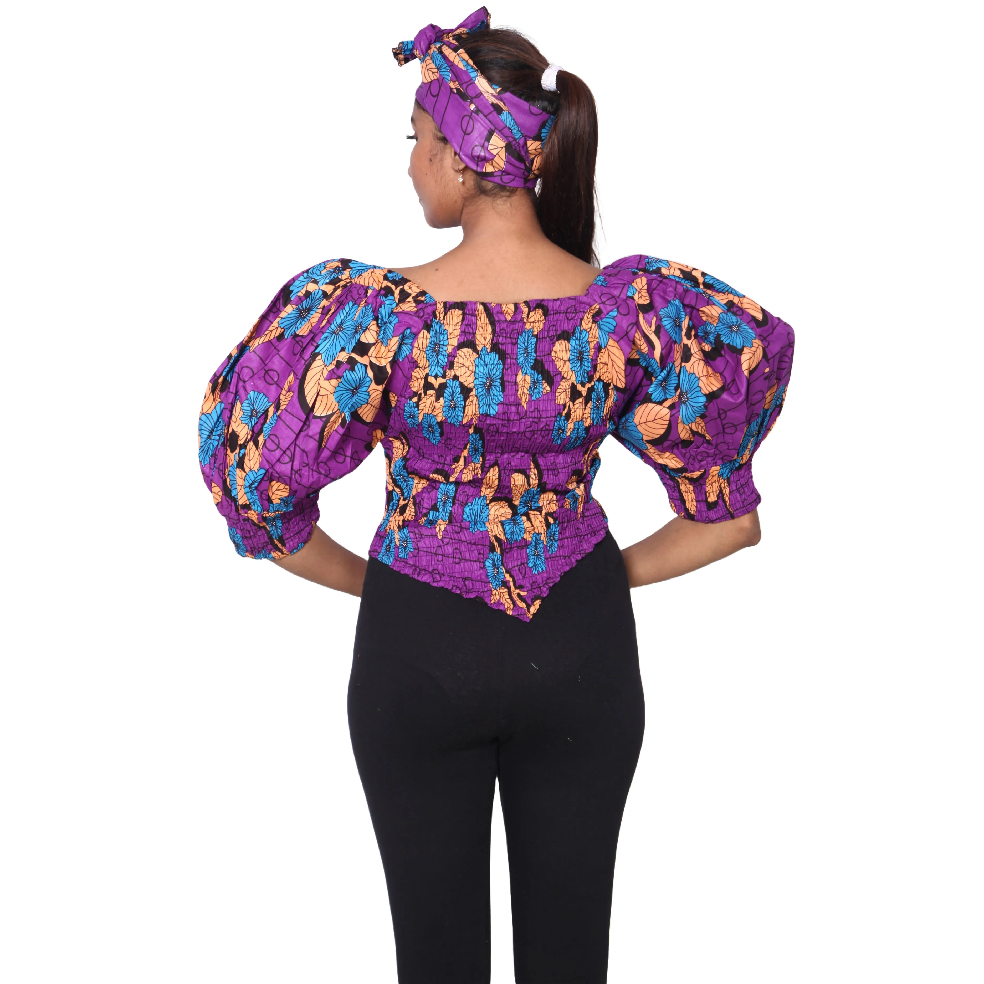 Women's Puff Sleeve Top -- FI-18