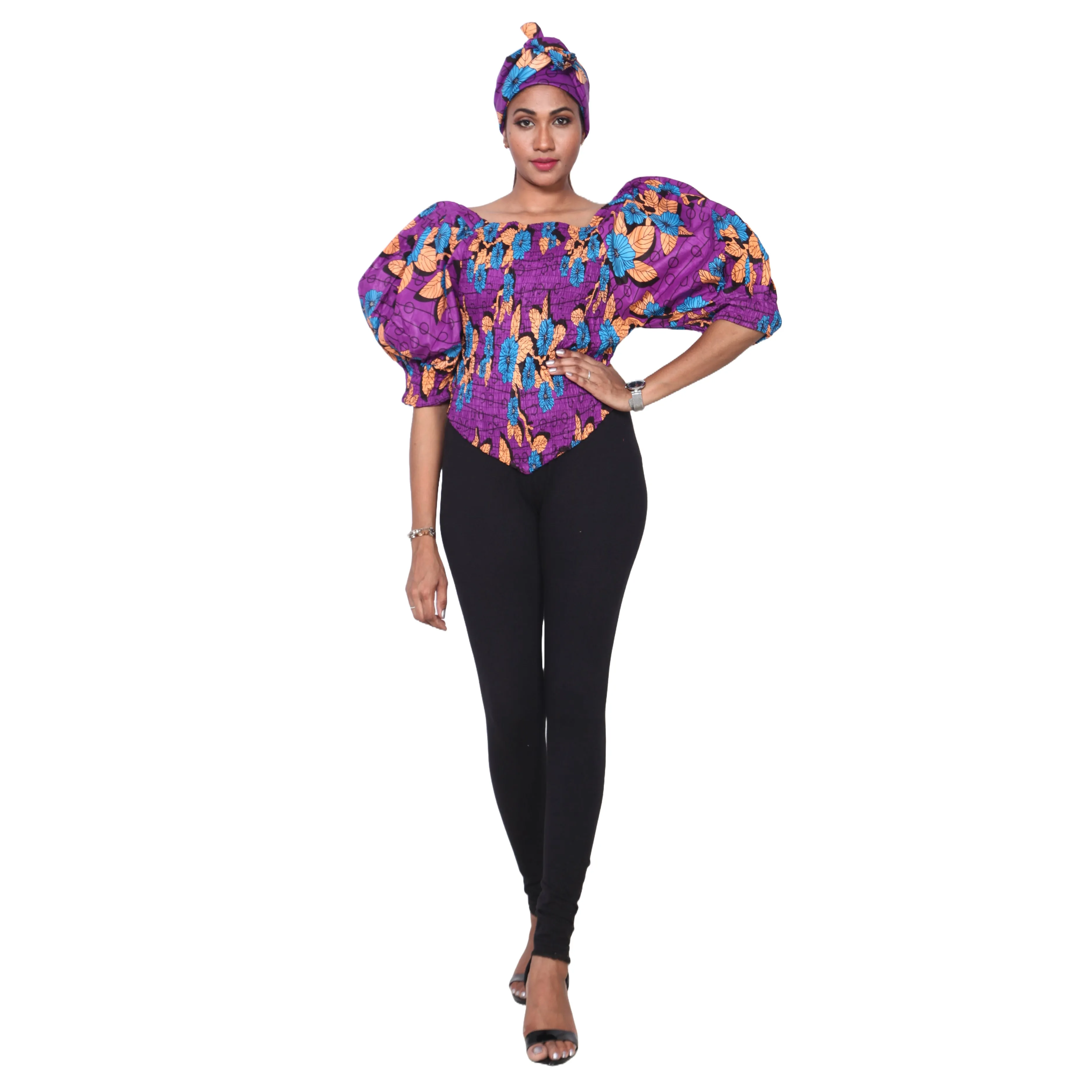 Women's Puff Sleeve Top -- FI-18